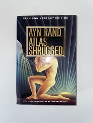 Atlas Shrugged 35th Anniversary Edition 1. Druck Dutton Ayn Rand 1992 selten