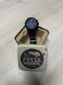 Fossil Herren Uhr Schwarz Blau