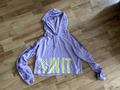 Bauchfrei Pullover Hoodie  Gr. XS  Mädchen von H&M mit Kapuze in Lila