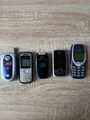 5 alte handys / 2 Nokia, 2 LG, 1 Motorola