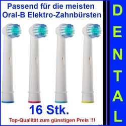 Aufsteckbürsten Ersatzbürsten kompatibel für Braun Oral B Precision CleanDEUTSCHE MARKE ✔ ►MENGENAUSWAHL◄ 4 - 20 Stk.