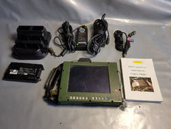 Roda Panther DM8 DR886 Tablet PC Militär + Zubehör original Bundeswehr 1