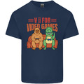  T-Shirt Videospiele T-Rex lustig Bigfoot Dinosaurier Herren Baumwolle T-Shirt Top