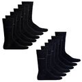 GANT Herren Socken, 6er Pack - D1. Soft Cotton Socks, Strümpfe, Logo, einfarb...