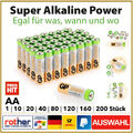 GP Super Alkaline Batterien Longlife Technologie 1.5V AA Mignon LR6 Auswahl