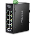 TRENDnet TI-ELC80 8-Port Ethernet Mini Switch Industrial DIN-Rail