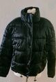 FB SISTER Damen Jacke Schwarz Winterjacke Samt Schimmer Gr. L Neu