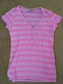 Esprit T-Shirt rosa pink gestreift Gr. XL