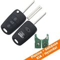 Auto Schlüssel 433/ 434 MHz Sender für Hyundai i10 i20 ix20 i30 ix35 i40 KIA