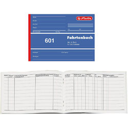 10 Fahrtenbücher herlitz 601 Pkw Kraftstoffverbrauch Formularbuch je 40 Blatt A6