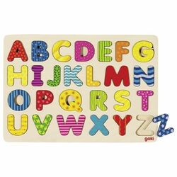 Steckpuzzle Holz goki Steck Puzzle Setzpuzzle Einlegepuzzle Kinderpuzzle NEU