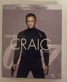 James Bond:The Daniel Craig 4-Movie-Collection 4K Ultra HD # UHD+BLU-RAY-WIE NEU