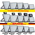 LED Fluter 10W 30W 50W 100W 500W Außen Baustrahler Scheinwerfer Lampe IP67 230V