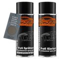 Autolack Spraydosen Set für Buick Cadillac Chevrolet WA811S Silver Lake Metallic