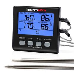 ThermoPro TP17 Digitales Grill Thermometer/Bratenthermometer/ Fleischthermometer