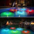 Farben LED Poolbeleuchtung schwimmende Unterwasserbeleuchtung Pool Licht Lampe