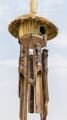 Windglockenspiel Vogelhaus Singvogel verbrannte Blume Handarbeit Bambus Garten Glockenspiele