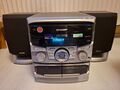 SHARP CD C605 Audio System Stereoanlage (3 CD's, 2 Kasseten, Radio) & X-Bass