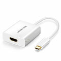 USB-C zu HDMI Adapter 4K@30Hz Typ C auf HDMI Samsung Galaxy MacBook Huawei weiß