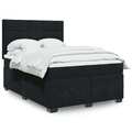 Boxspringbett mit Matratze Lattenrost Bettgestell Polsterbett Bett Samt vidaXL