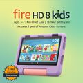 Amazon Fire HD 8 Kinder Tablet 32GB Alter 3-7 neuestes Modell 2022! Neu UK lila