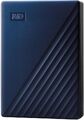 WD My Passport for Mac 5TB Externe Festplatte (WDBA2F0050BBL-WESN) Blau