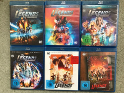 DC's Legends of Tomorrow Blu-ray Staffeln 1, 2, 3, 4, 5, 6 Superheldenserie