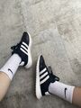 Adidas Sportschuhe Laufschuhe Sneaker Flashback Gr.39,5 schwarz/weiß