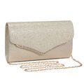 Damen Abend Clutch Bag Damen Kette Umschlag Clutches Elegant Bridal Handtasche