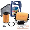 INSPEKTIONSPAKET FILTERSATZ SET B+5L EUROLUB 5W-30 FÜR AUDI A3 8P 2.0 FSI