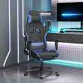 Gaming Stuhl mit Massage Bürostuhl Drehstuhl Schreibtischstuhl Stoff vidaXL
