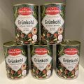 5x Dreistern Hausmacher Mahlzeit Grünkohl mit Kassler&Mettwurst 5x400g Vorrat