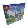 LEGO Disney Princess 43206 Cinderellas Schloss Bausatz,