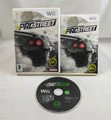 NEED FOR SPEED PRO STREET Nintendo Wii Spiel enthält Handbuch