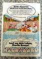 Lauf um dein Leben, Charlie Brown A1-FILMPOSTER German 1-Sheet ´77 Peanuts