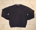 Marc O'Polo Herren V-Pullover Gr. L dunkelgrau anthrazit Baumwolle 