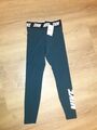 Nike Leggings Sporthose Petrol Gr. S neu mit Etikett