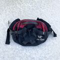 RARE ARC'TERYX Q5 LUMBAR PACK REDROCK BLACK RED - Q10 BAG HIP WAIST FANNY QUIVER