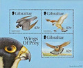 Gibraltar: 2000, Block Wings of Prey  - MNH