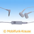 Headset Stereo In Ear Kopfhörer f. HTC Desire 820 (Weiß)