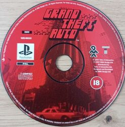 Grand Theft Auto Sony Playstation 1 PS1 PSone gebraucht nur CD