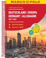 MARCO POLO Reiseatlas Deutschland 2021/2022 1:300 000, Europa 1:4 500 000 ( ...