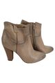 SPM Damen Ankle Boots Stiefelette Taupe Gr. 39 Elegant Modern