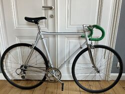 Rennrad Stahl 58 cm c/t Schaltung Shimano Ultegra Laufräder Mavic ceramic