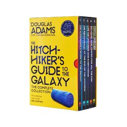 The Hitchhikers Guide to the Galaxy von Douglas Adams 5 Bücher Box Set - Fiktion-PB