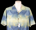 Tommy Bahama Herren 100 % Seide S/S LUXUS HAWAIIIANISCHES SHIRT - L - 52" - UVP £ 119