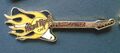 Hard Rock Cafe Phoenix Reverse Firebird guitar with flames LE 700 grid back 3LC