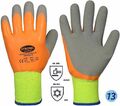 Arbeitshandschuhe Wasserdicht Thermo Latex Winterhandschuhe gefütterte Handschuh