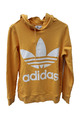 ADIDAS Trefoil Hoodie  Damen Kapuzensweatshirt DH3138 Orange Gr.36 S