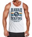 Herren Tank-Top Hawaii Surfing Sommer Strand Palme Print Muskelshirt Muscle